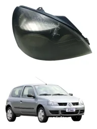 Farol Direito Renault Clio 2007 com detalhe