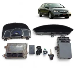 Kit Modulo Injeção Civic 1.8 Manual Flex 2008 2009 2010 2011