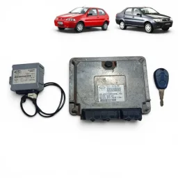 Kit Modulo Injeção Palio Siena Fire 1.0 8v Flex 2005 a 2011