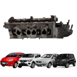 Cabeçote Uno Grand Siena Palio Mobi 1.0 8v Evo 2011 a 2019