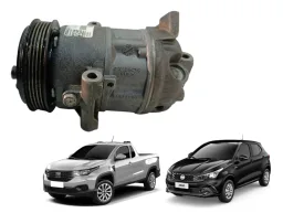 Compressor Ar Condicionado Fiat Strada Argo Cronos 1.3 2022