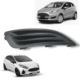 Grade Moldura Farol Milha New Fiesta 2013 A 2016 L/Direito