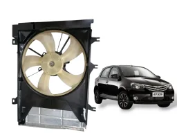 Defletor Ventoinha Helice Radiador Etios 2011 2012 a 2015