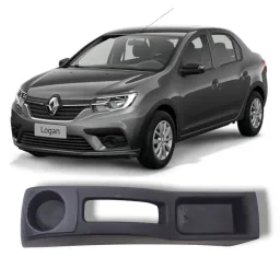 Console central freio mão Renault Logan 2015 2019 original