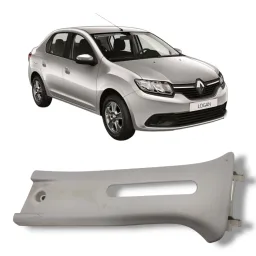 Moldura coluna direita Renault Logan 2015 2020