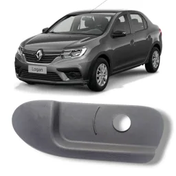 Acabamento esquerdo banco motorista Renault Logan 2015 2020