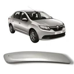 Moldura puxador dianteira esquerda Renault Logan 2015 2020