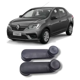 Manivela vidros traseiros Renault Logan 2015 2020 original