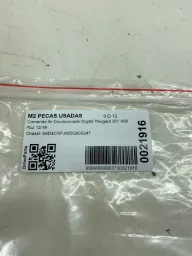 COMANDO AR DIGITAL PEUGEOT 308 408 2012 A 2019 DETALHE