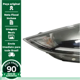 FAROL ESQUERDO C/LED HYUNDAI HB20 2020 A 2022 ORIGINAL