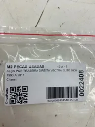 ALÇA PQP TRASEIRA DIREITA VECTRA ELITE 2008 1993 A 2011