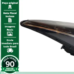 FAROL DIREITO HYUNDAI HB20 12/19 MÁSCARA NEGRA ORIGINAL
