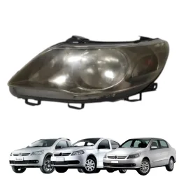 Farol Esquerdo Gol Saveiro Voyage G5 Foco Duplo 2009 a 2012