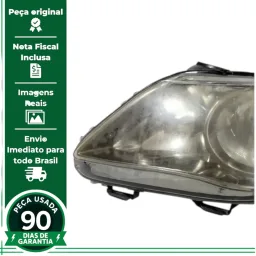 FAROL ESQUERDO GOL SAVEIRO VOYAGE G5 FOCO DUPLO 2009 A 2012