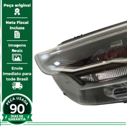 FAROL ESQUERDO C/LED FIAT STRADA 2020 A 2024 ORIGINAL