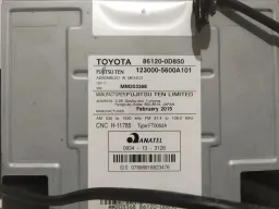 RÁDIO SOM MP3 TOYOTA ETIOS 2013 A 2016 ORIGINAL 861200D850