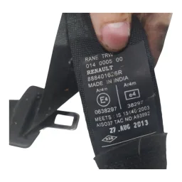 CINTO SEGURANÇA TRASEIRO DIREITO DUSTER 2012 2013 A 2020