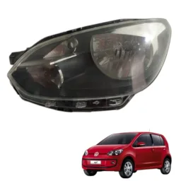 Farol Esquerdo Mascara Negra Vw Up 2014 A 2017 Original