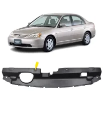 Defletor Parachoque Diant Civic 2001 2002 03 2004 2005 2006