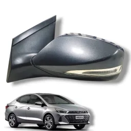 Retrovisor Elétrico C/ Pisca Esquerdo Hyundai Hb20S 2013/19