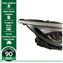 FAROL DIREITO FIAT FASTBACK 2022 2023 2024 C/LED ORIGINAL