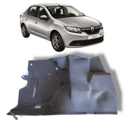 Forro esquerdo porta malas Renault Logan 2015 2020