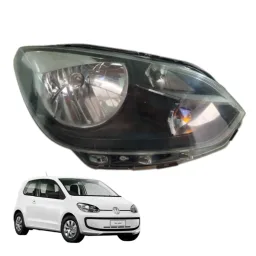 Farol Direito Volkswagen Up Mascara Negra 2014 A 2017