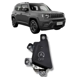 Botão tração off jeep Renegade 2020 2024