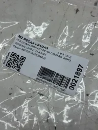 MOLDURA COMANDO DE AR C/BOTÃO VIDRO CENTRAL UNO 2012 Á 2021