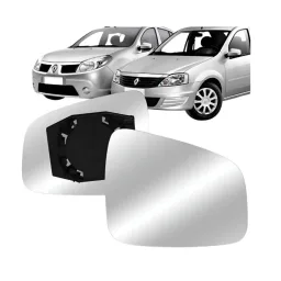 Lente Espelho Retrovisor Sandero 2011 2012 2013.
