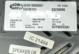 Painel Instrumentos Jeep Compass 2.0 Flex 2017 2018 a 2021 5UT90DX9AI