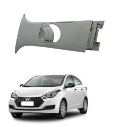 Moldura Coluna Regulagem Cinto Hyundai Hb20 S 2013 A 2019
