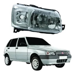 FAROL FIAT UNO MILLIE FIRE/FIORINO 04/14 LADO DIREITO