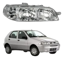FAROL FIAT PALIO CHINÊS 01/07 LADO DIREITO