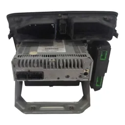 Acabamento Painel C/ Rádio Comando Ar Honda Civic 1.7 2001