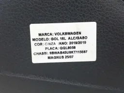 Acabamento Console Central Volkswagen Gol 2019