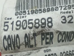 Cabo Positivo Bateria Fiat Uno Attractive 1.0 2021