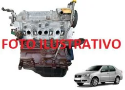 MOTOR PARCIAL FIAT SIENA ATTRACT 2019 1.0 75CV FLEX 4CC