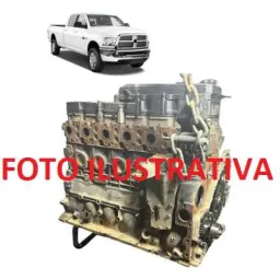 MOTOR PARCIAL DODGE RAM 2500 5.9 DIESEL 2009 330CV 6CC
