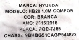 Volante De Direção Hyundai Hb20 1.0 2018