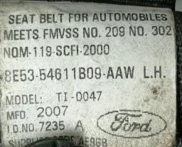 Kit Airbag Fusion 2006 2007 a 2009 8E5354611B09