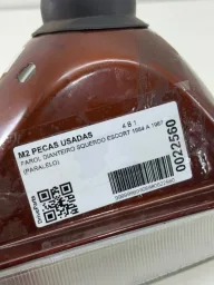 FAROL DIANTEIRO ESQUERDO ESCORT 1984 A 1987 (PARALELO)