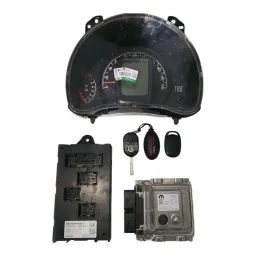 Kit Code Módulo Injeção Fiat Mobi 4C 1.0 2018 52090126