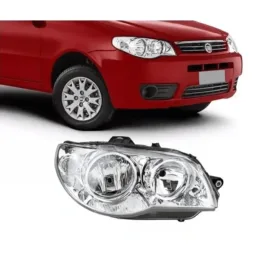 FAROL FIAT PALIO SAPÃO 04/16 CROMADO LADO DIREITO
