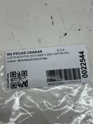 LUZ PLACA FOX 2012 2009 A 2021 (DETALHE)