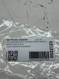 MOLDURA MAÇANETA INTERNA PORTA DIREITA 308 2013 2012 A 2019