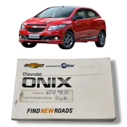 Manual proprietário GM Chevrolet Onix 2013 2019