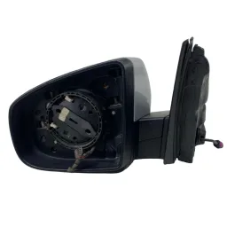 Retrovisor Esquerdo Prata Bmw X6 E71 2008 a 2014 Sem Espelho