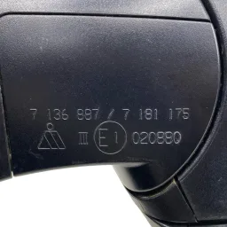 RETROVISOR ESQUERDO PRATA BMW X6 E71 2008 A 2014 SEM ESPELHO