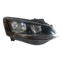 FAROL DIREITO VW FOX 2015 ATÉ 2022 FOCO DUPLO FRISO CROMADO